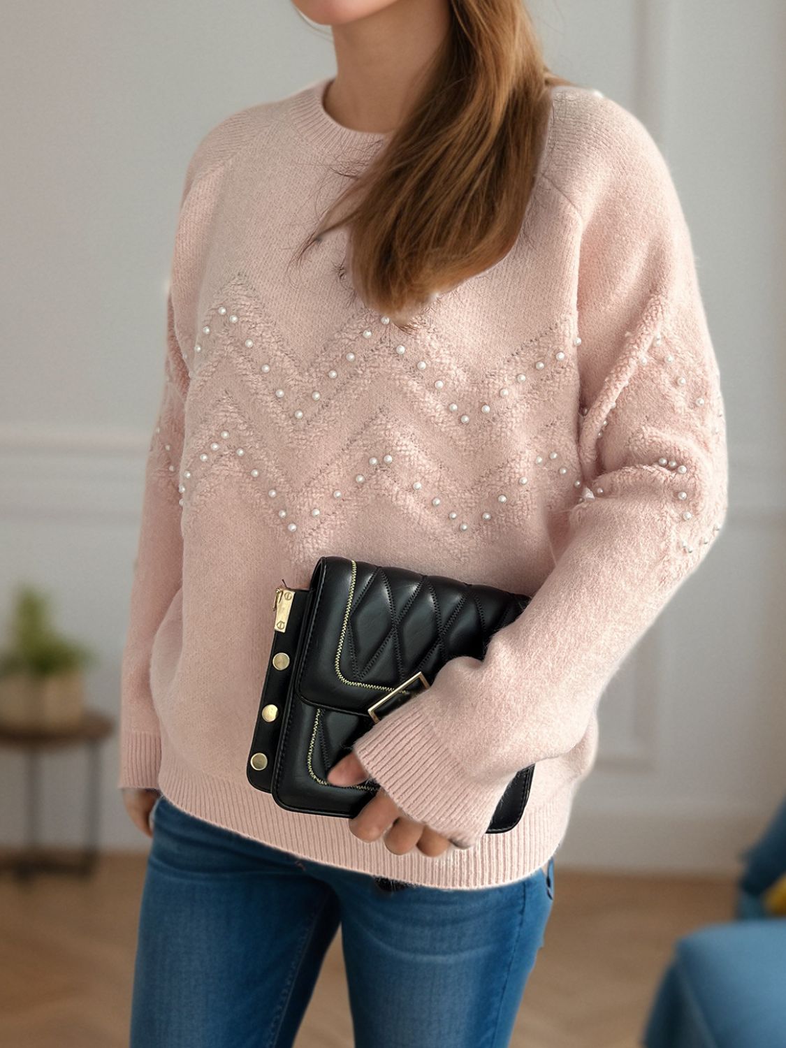 Gracefully Designed Sweater