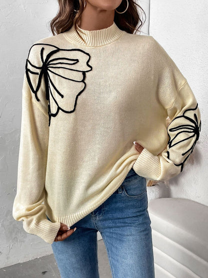Gracefully Designed Sweater