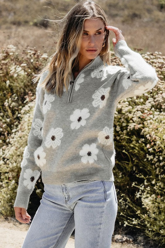 Gracefully Designed Sweater