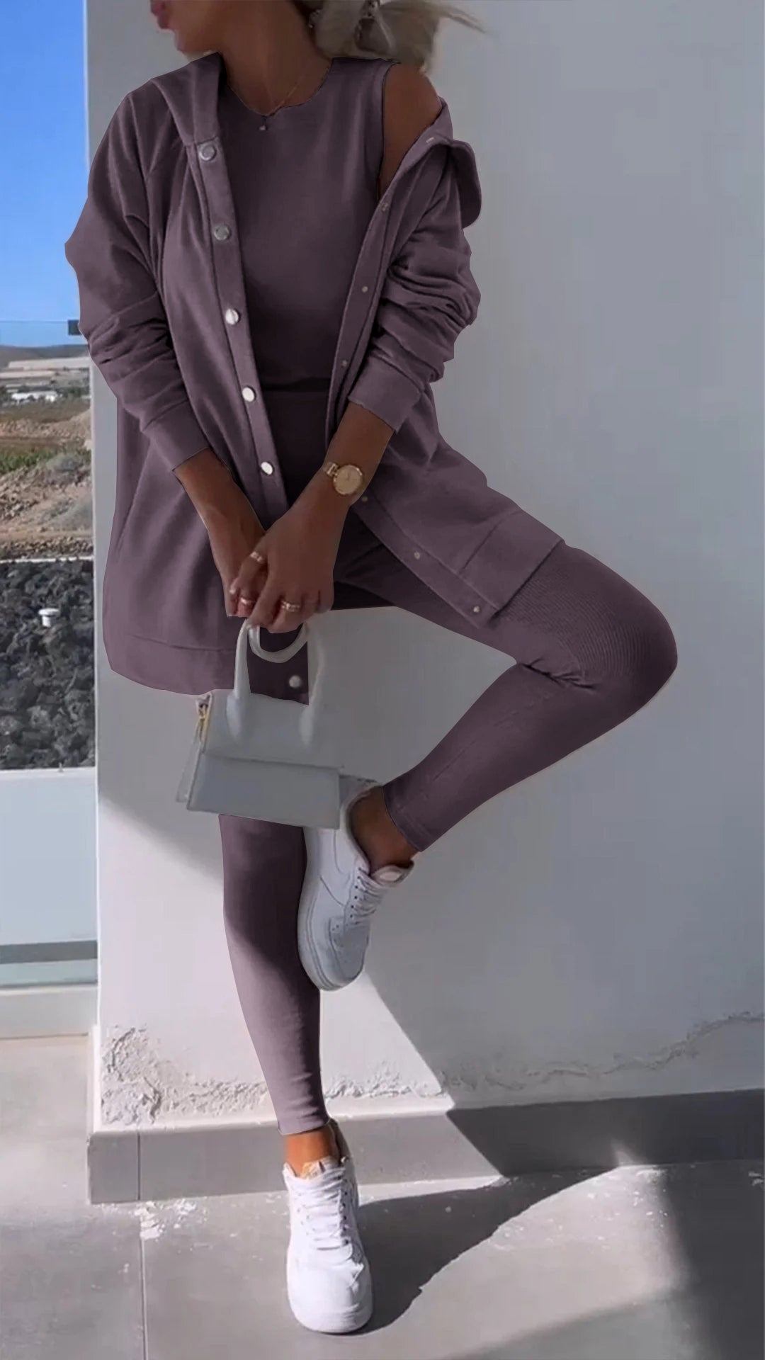 Gray purple