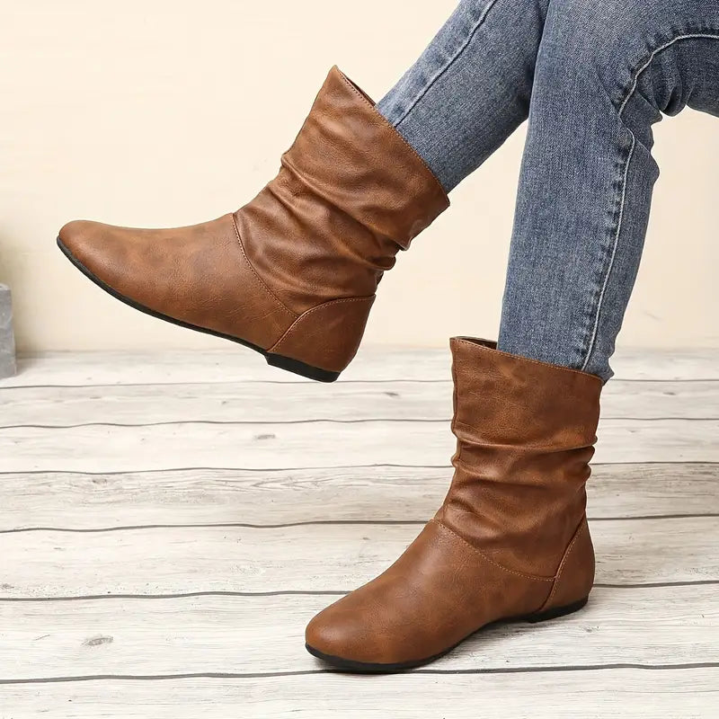Chic Orthopedic Boots with Unique Design