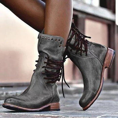 Vintage Inspired Orthopedic Boots