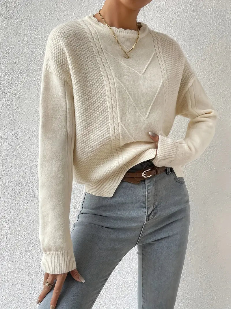 Gracefully Designed Sweater