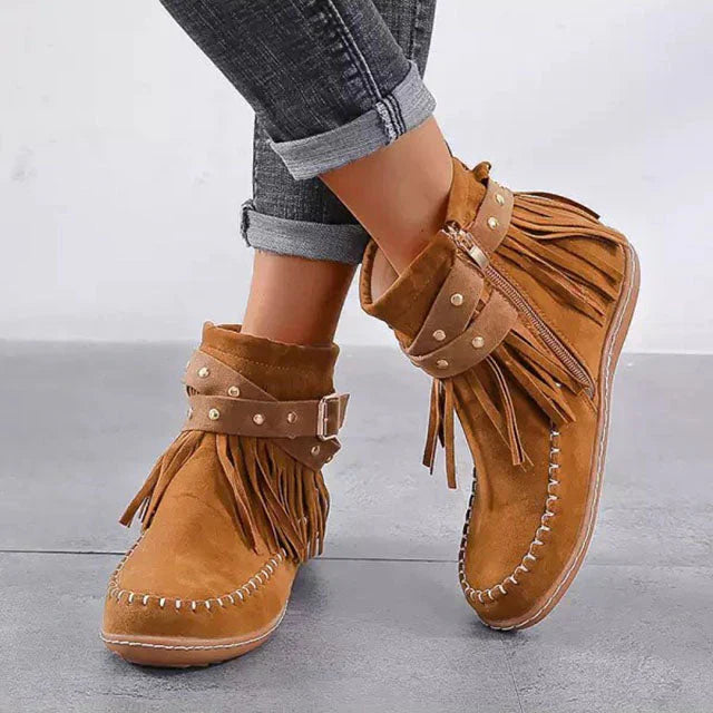 Chic Orthopedic Boots with Unique Design