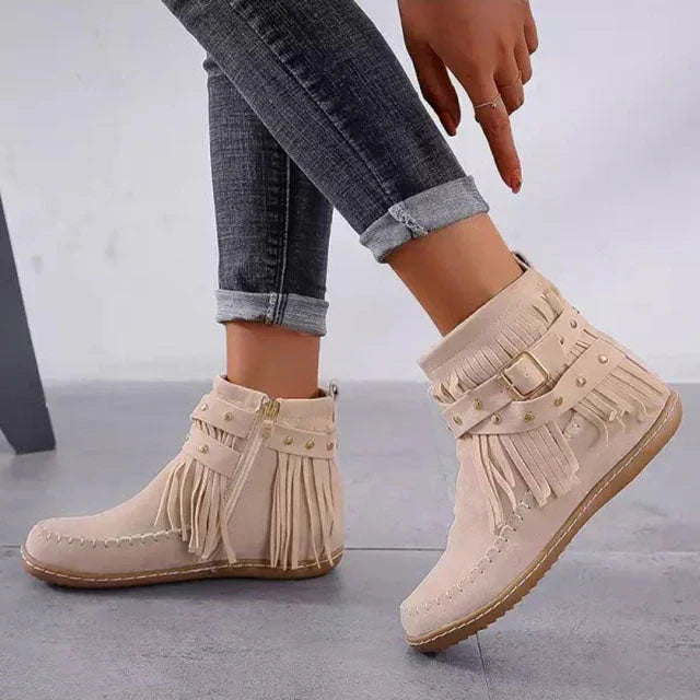 Chic Orthopedic Boots with Unique Design