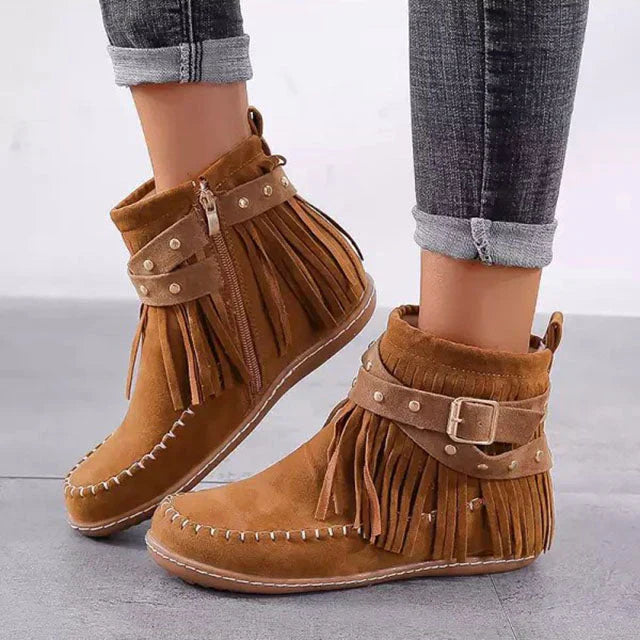 Chic Orthopedic Boots with Unique Design