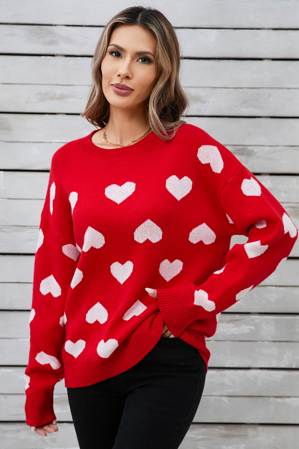 Gracefully Designed Sweater