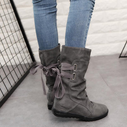 Chic Orthopedic Boots with Unique Design