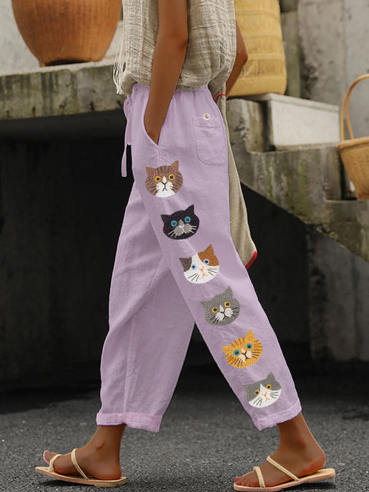 Timeless Vintage Style Pants