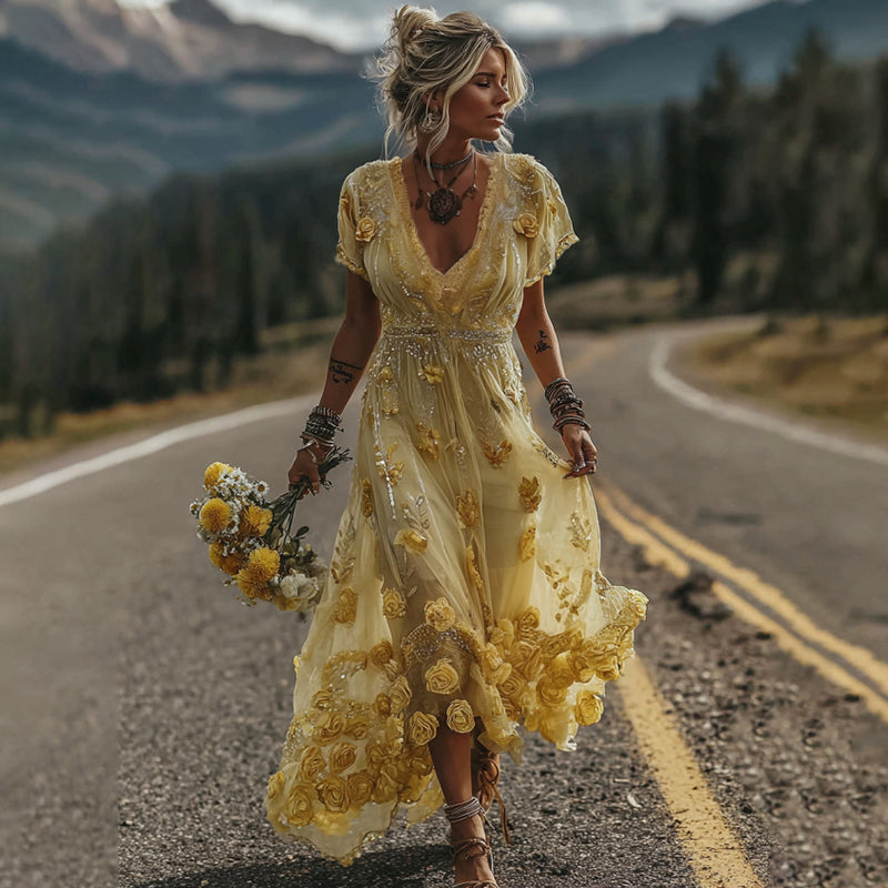 Gracefully Designed Dress