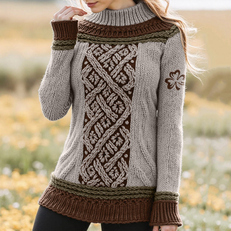 Gracefully Designed Sweater