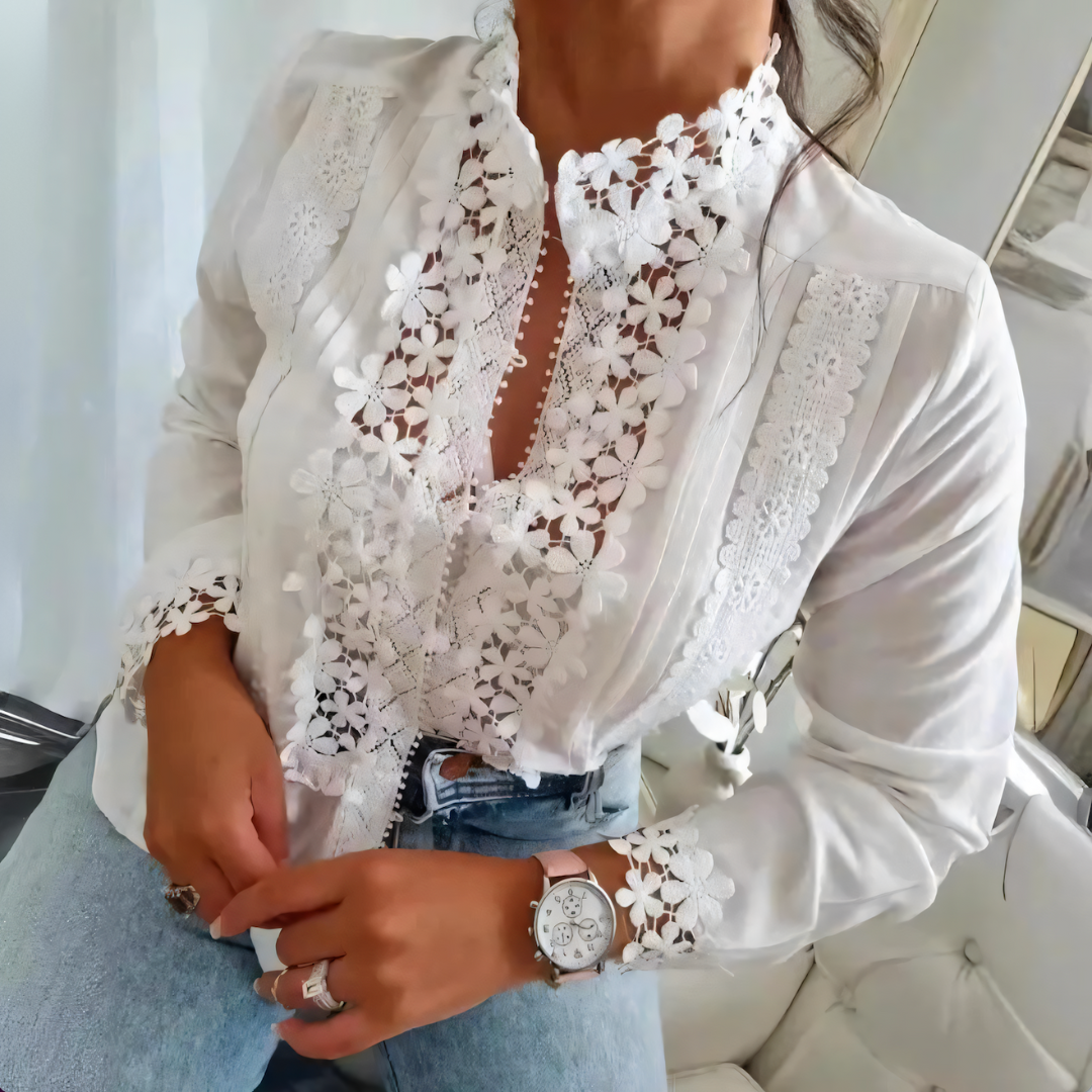 Timeless Vintage Style Blouse