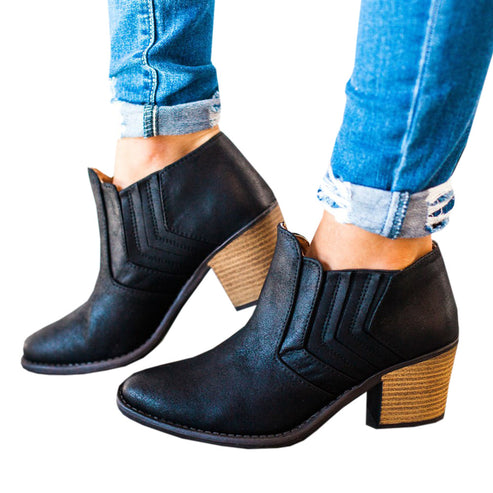 Classic Orthopedic Boots with Timeless Style