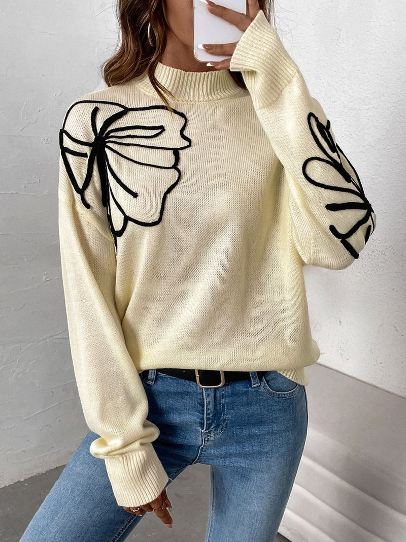 Gracefully Designed Sweater