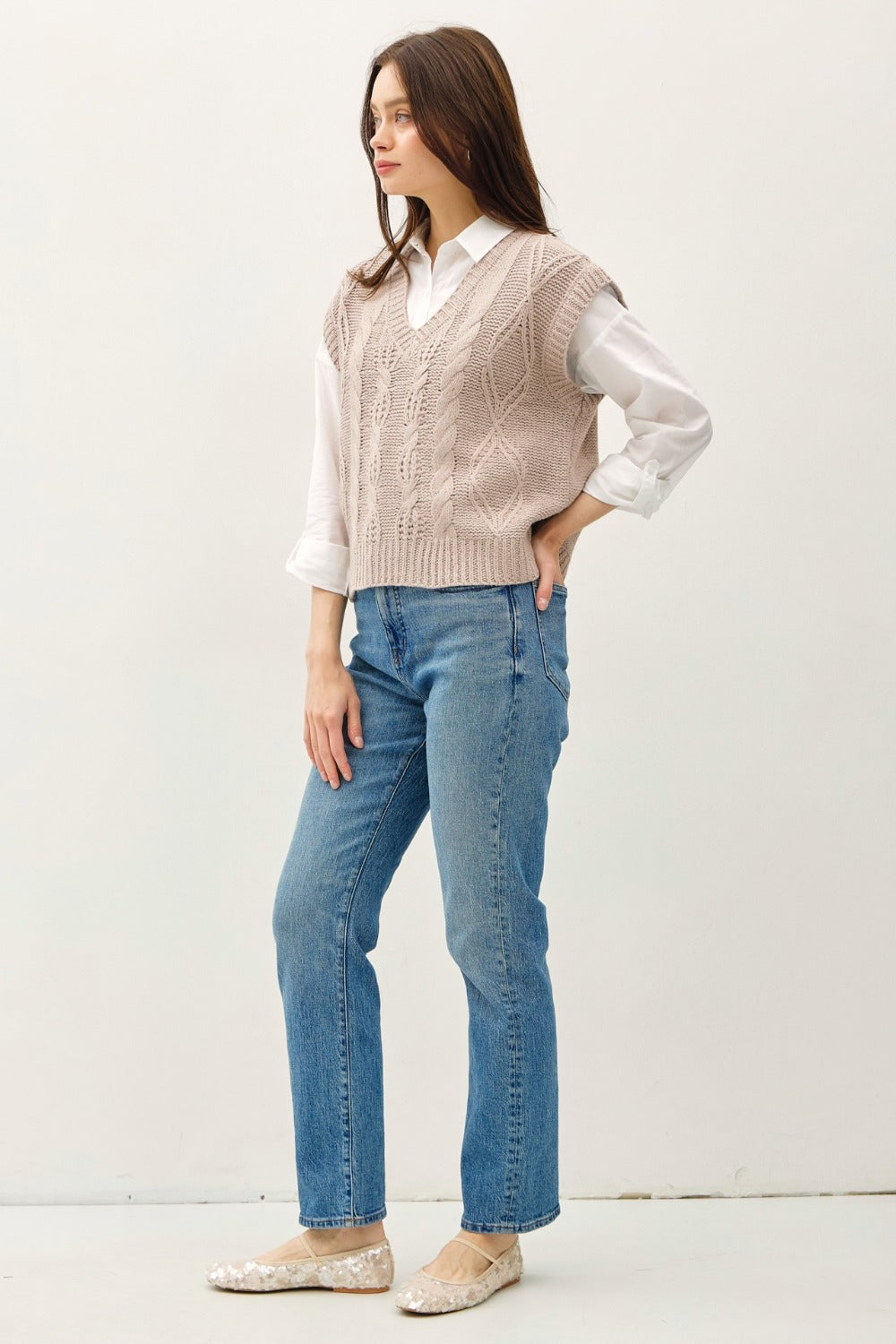 Gracefully Designed Sweater