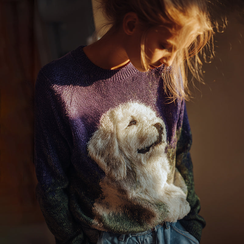 Gracefully Designed Sweater