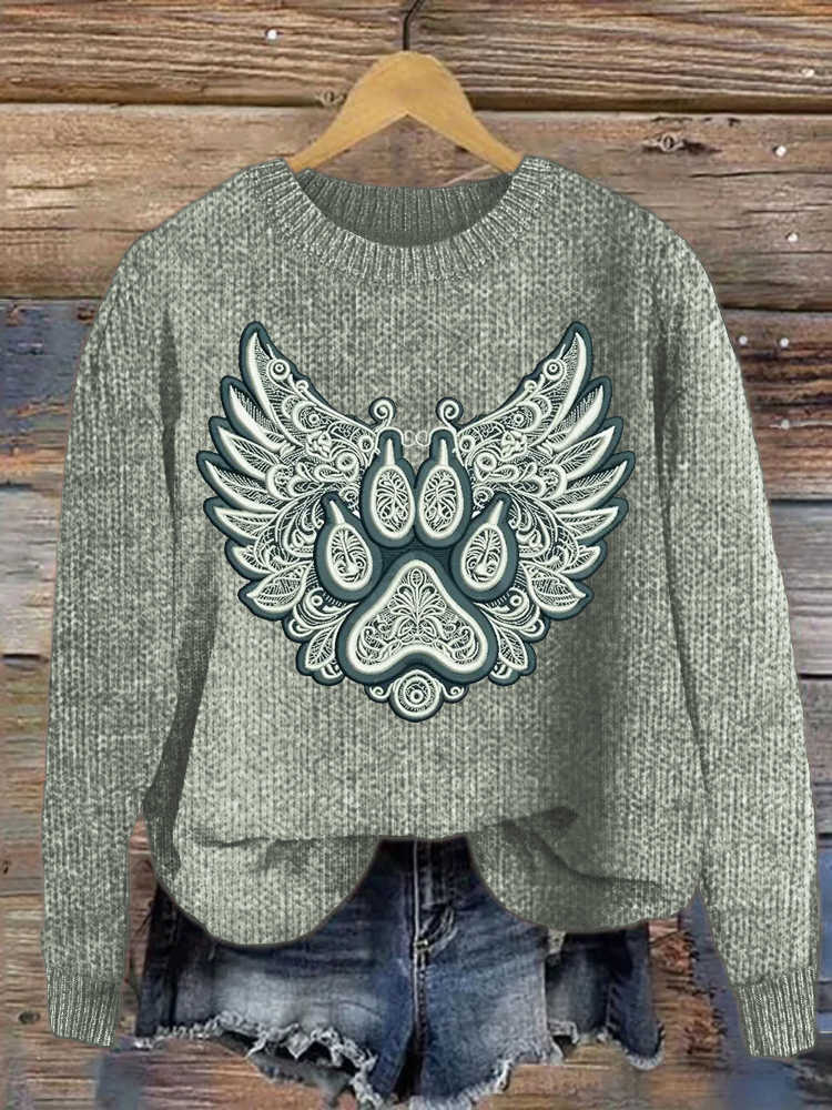 Gracefully Designed Sweater