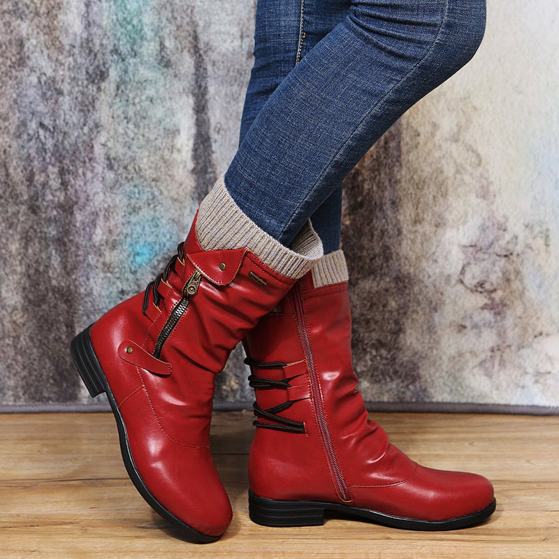 Chic Orthopedic Boots with Unique Design