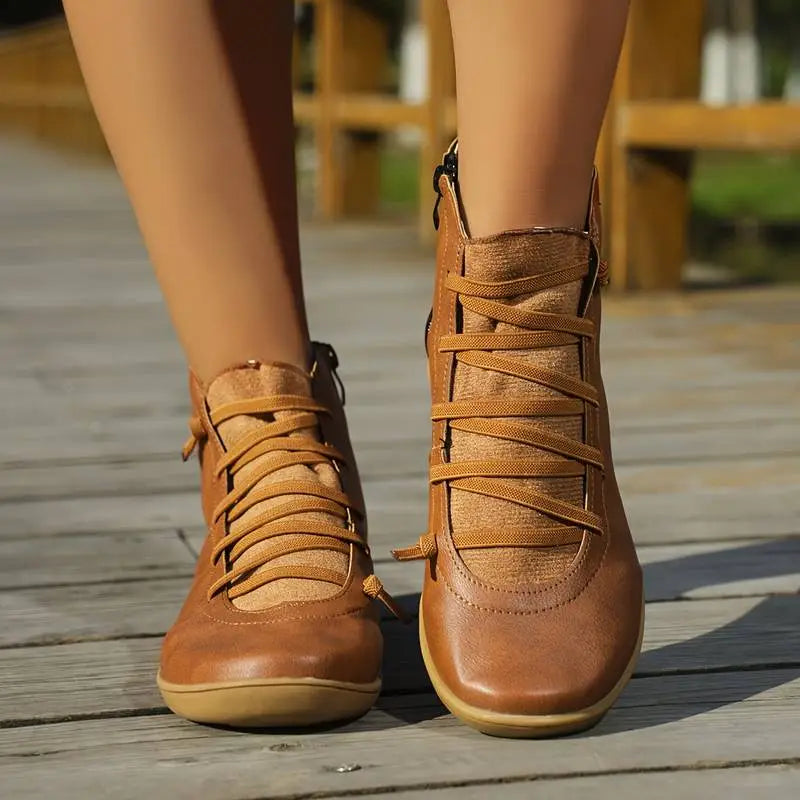 Chic Orthopedic Boots with Unique Design