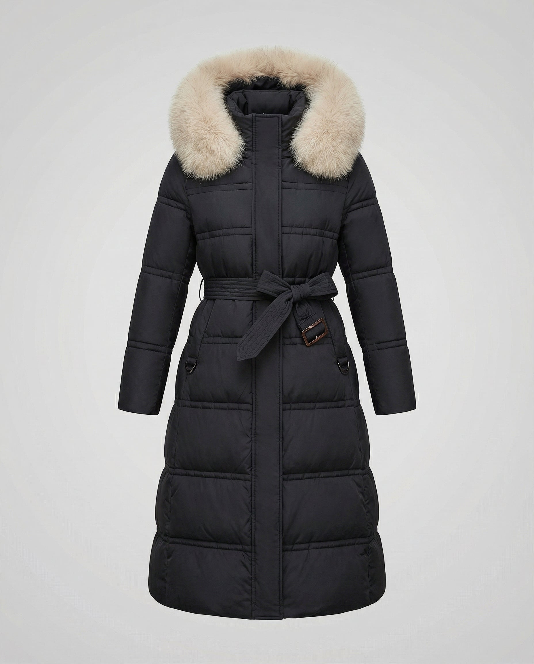 Schwarz mit Beige
