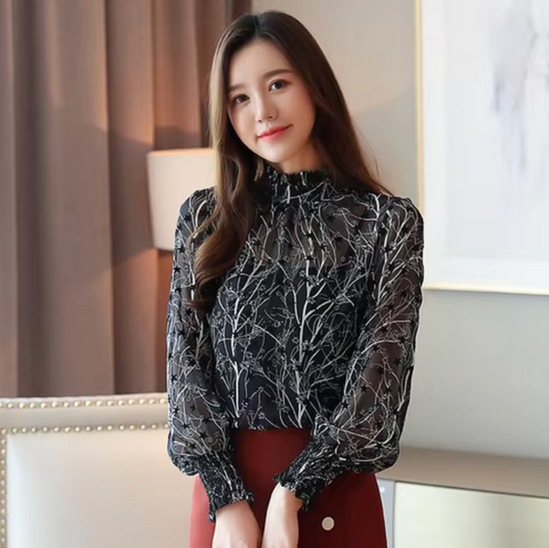 Timeless Vintage Style Blouse