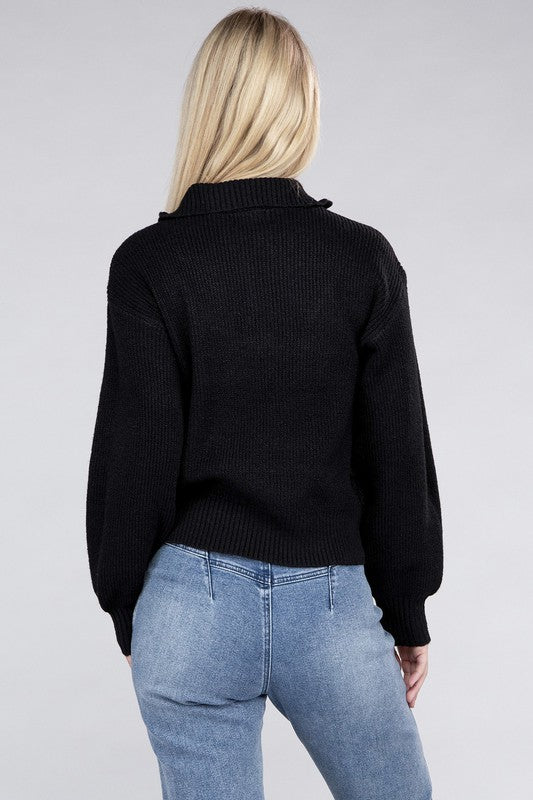 Gracefully Designed Sweater