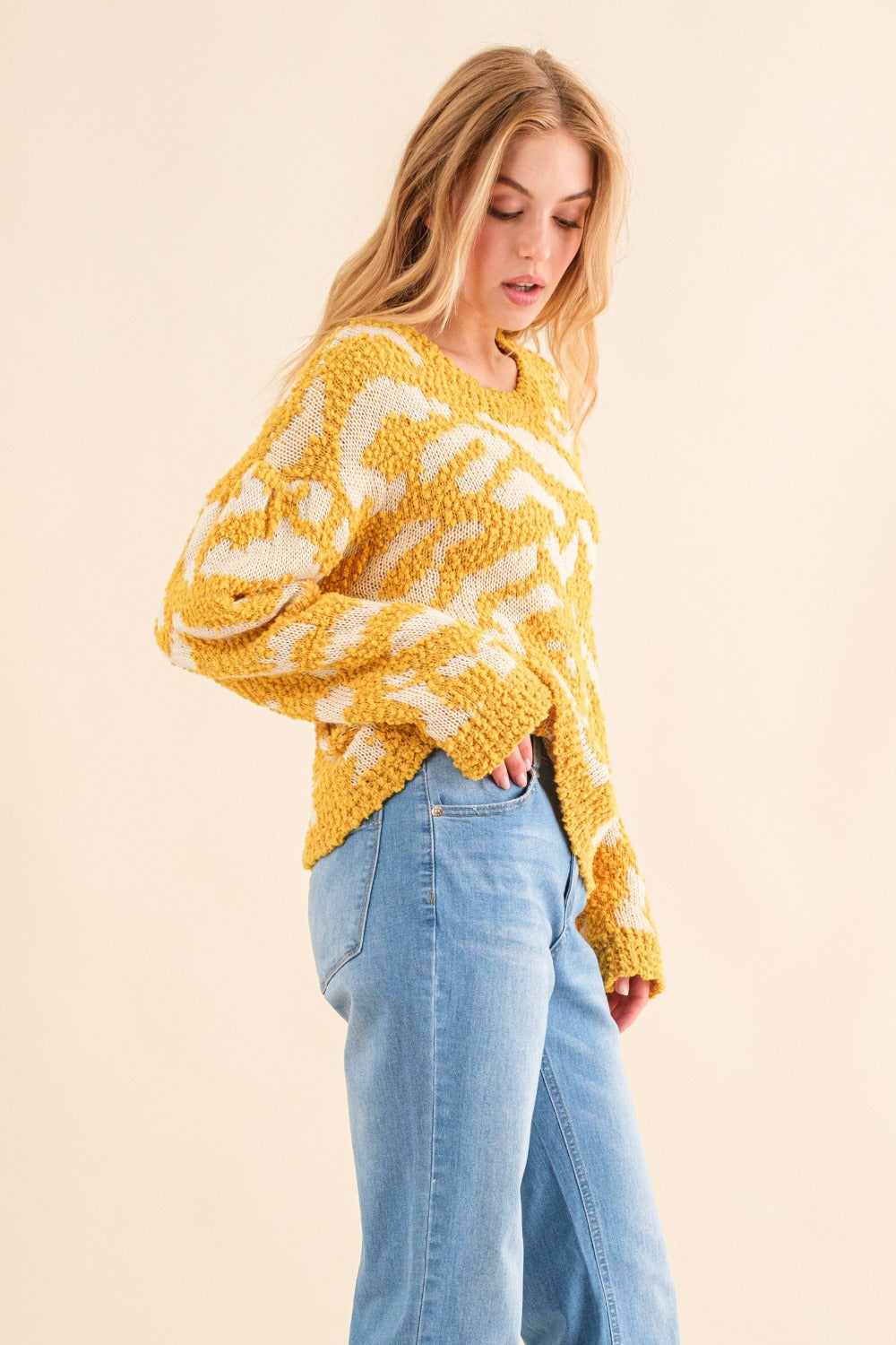 Gracefully Designed Sweater