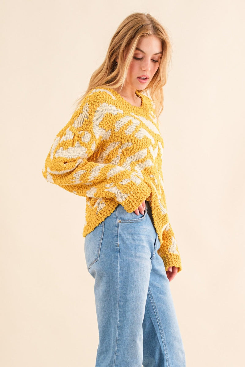 Gracefully Designed Sweater