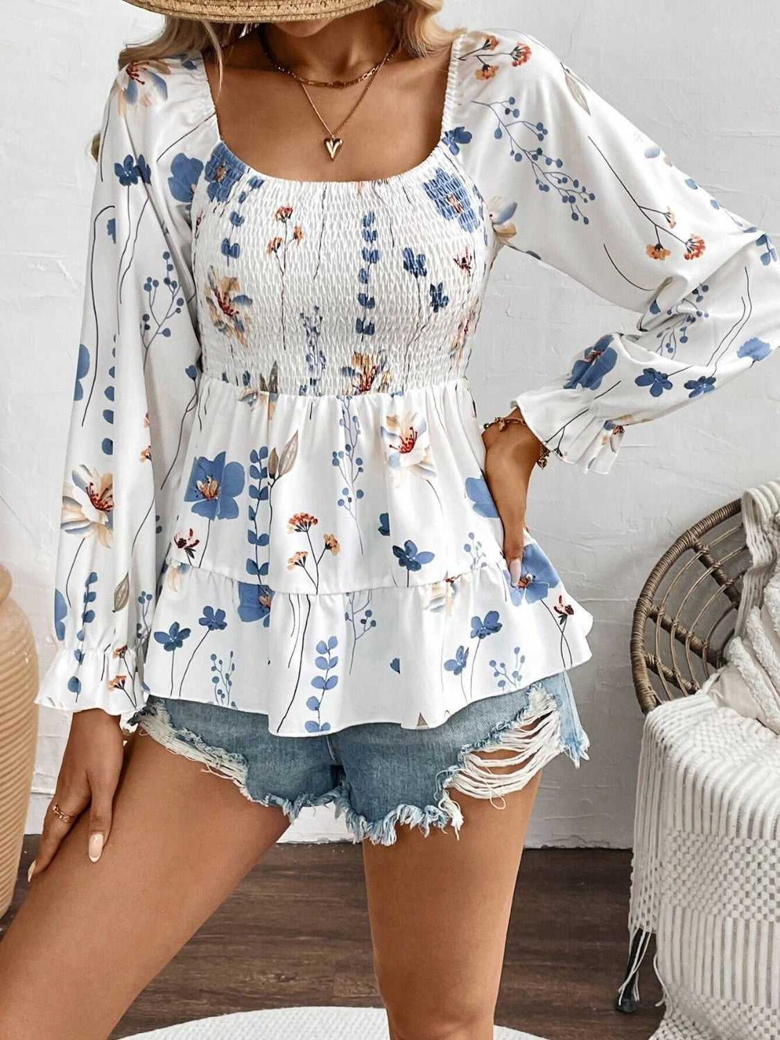 Gracefully Designed Blouse