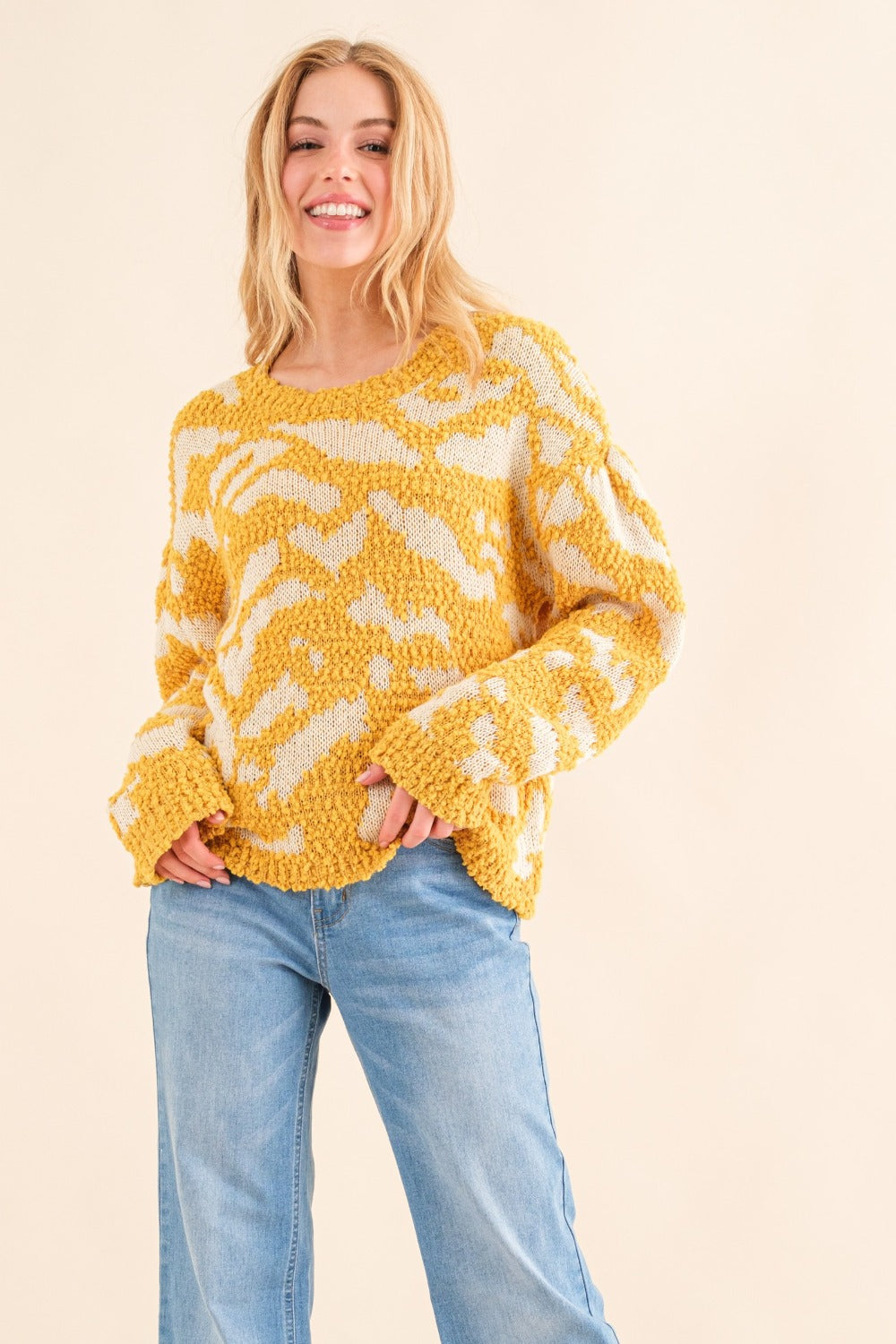 Gracefully Designed Sweater