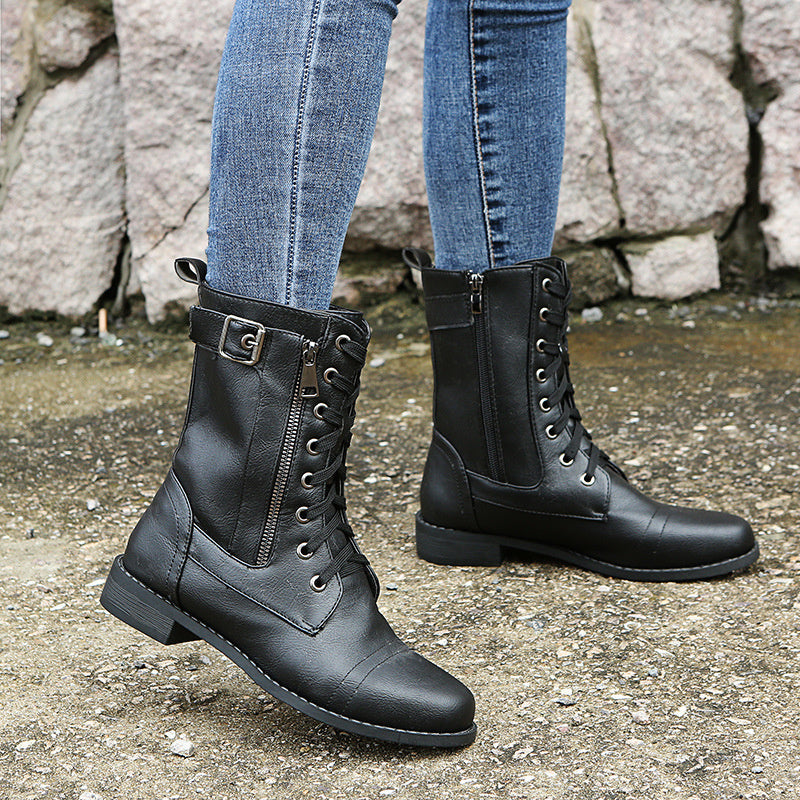 Vintage Inspired Orthopedic Boots