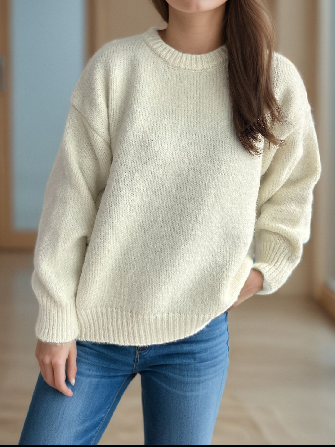 Gracefully Designed Sweater