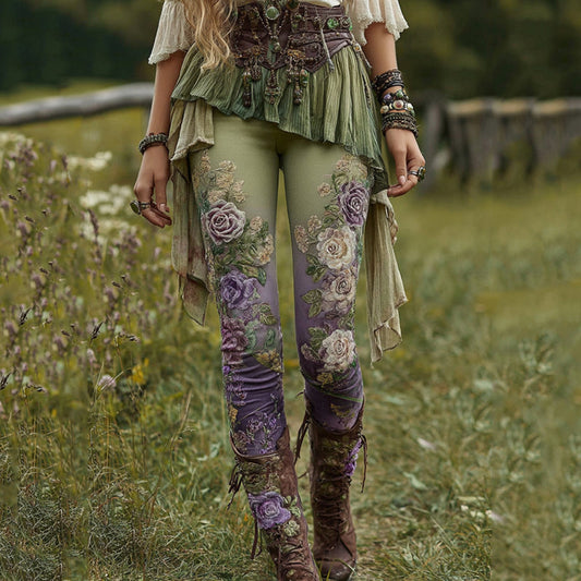 Purple green