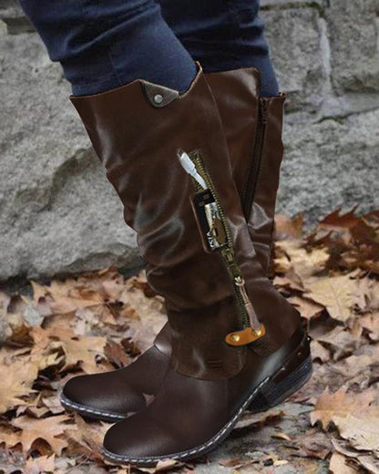 Chic Orthopedic Boots with Unique Design