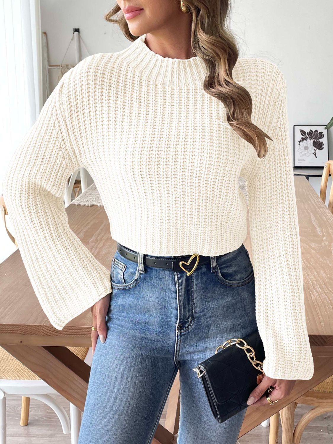 Gracefully Designed Sweater