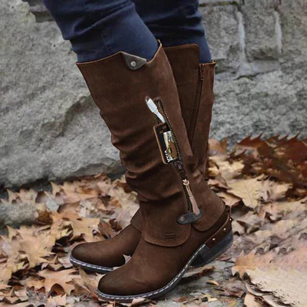 Vintage Inspired Orthopedic Boots