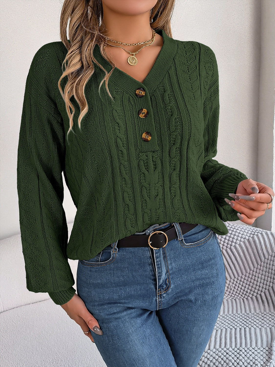 Gracefully Designed Sweater