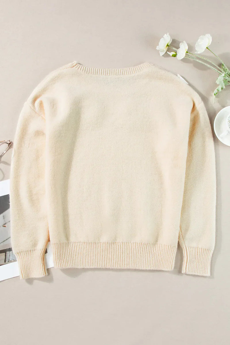 Gracefully Designed Sweater