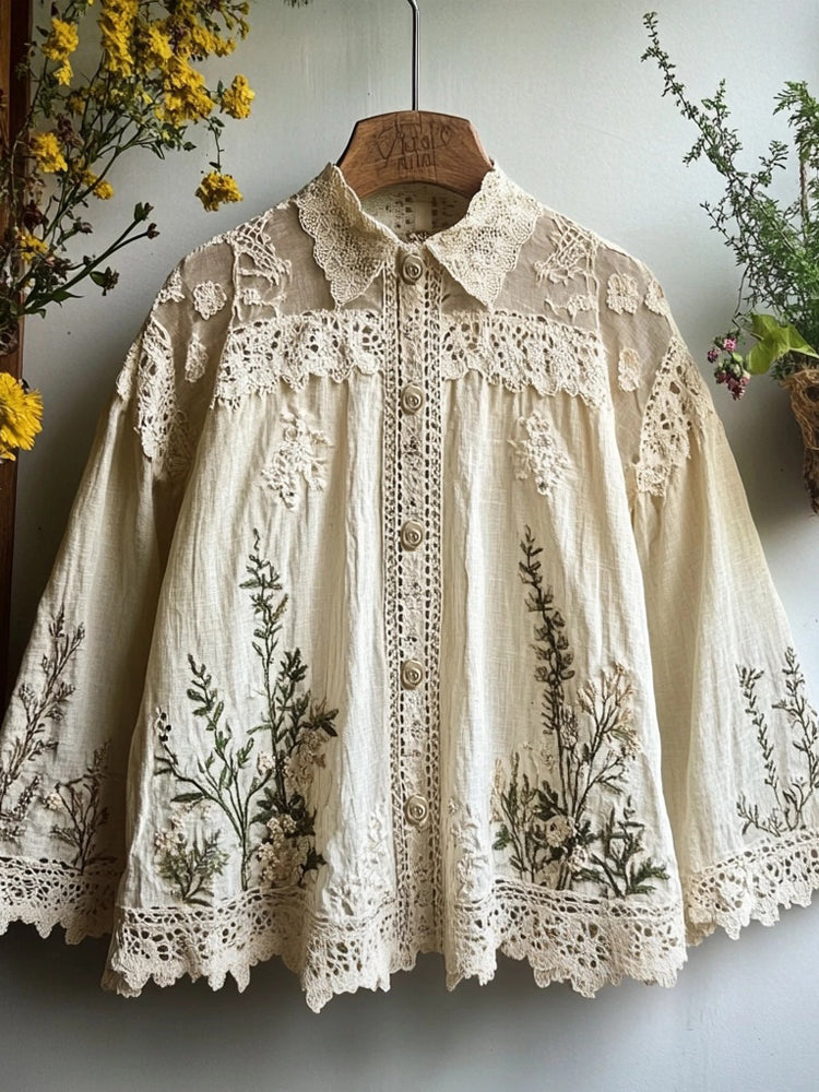 Timeless Vintage Style Blouse