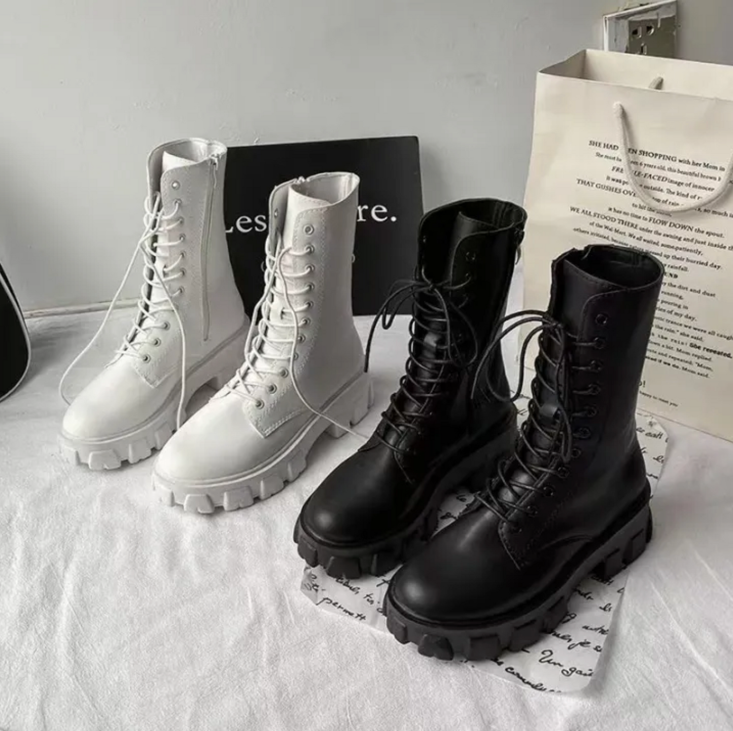 Graceful Orthopedic Boots for Modern Look