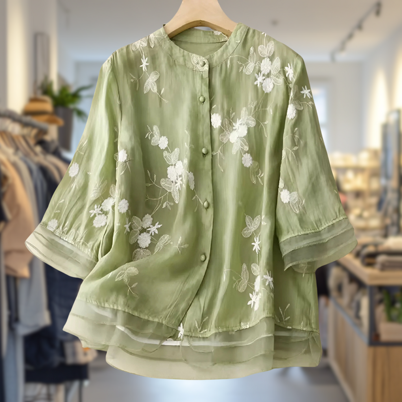Timeless Vintage Style Blouse