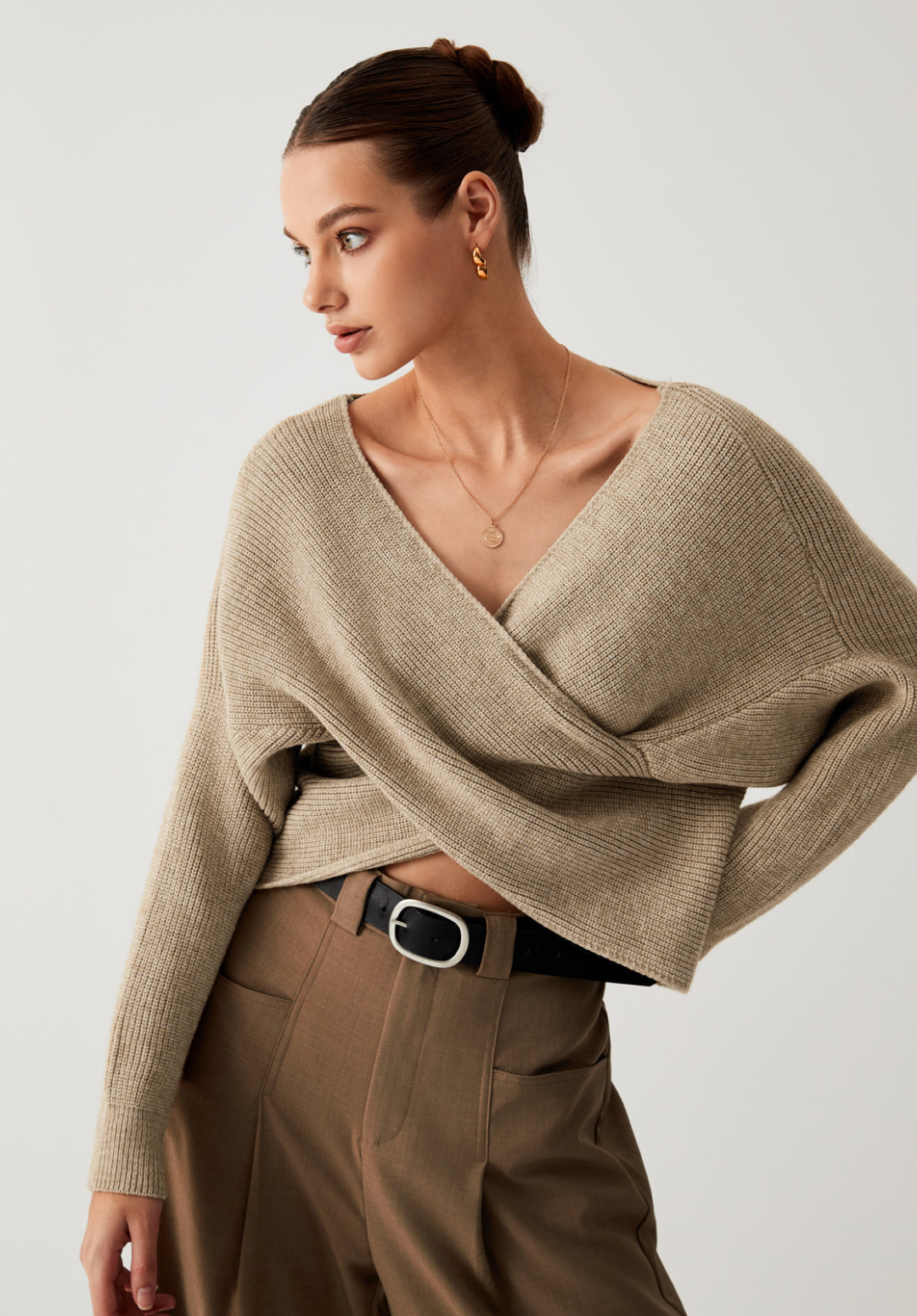 Gracefully Designed Sweater