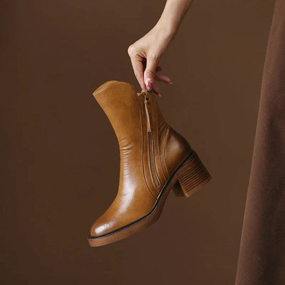 Classic Orthopedic Boots with Timeless Style