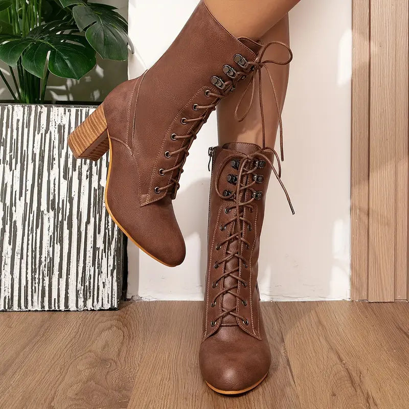 Classic Orthopedic Boots with Timeless Style