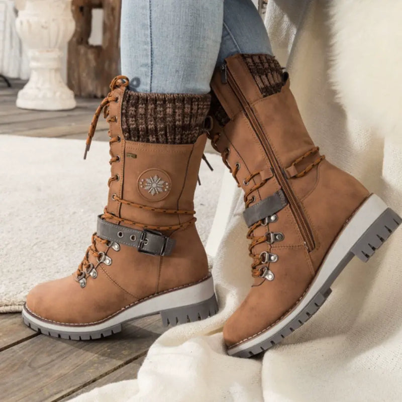 Classic Orthopedic Boots with Timeless Style