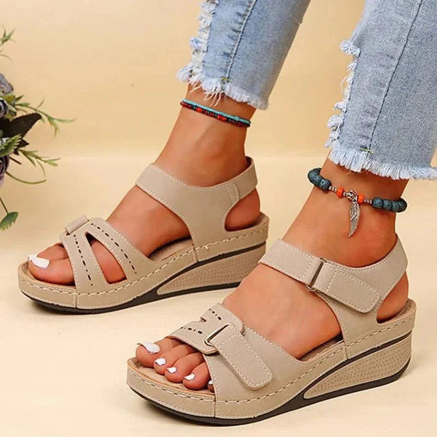 Graceful Orthopedic Sandals for Modern Look