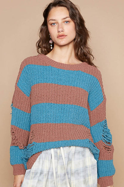 Chocolate/teal