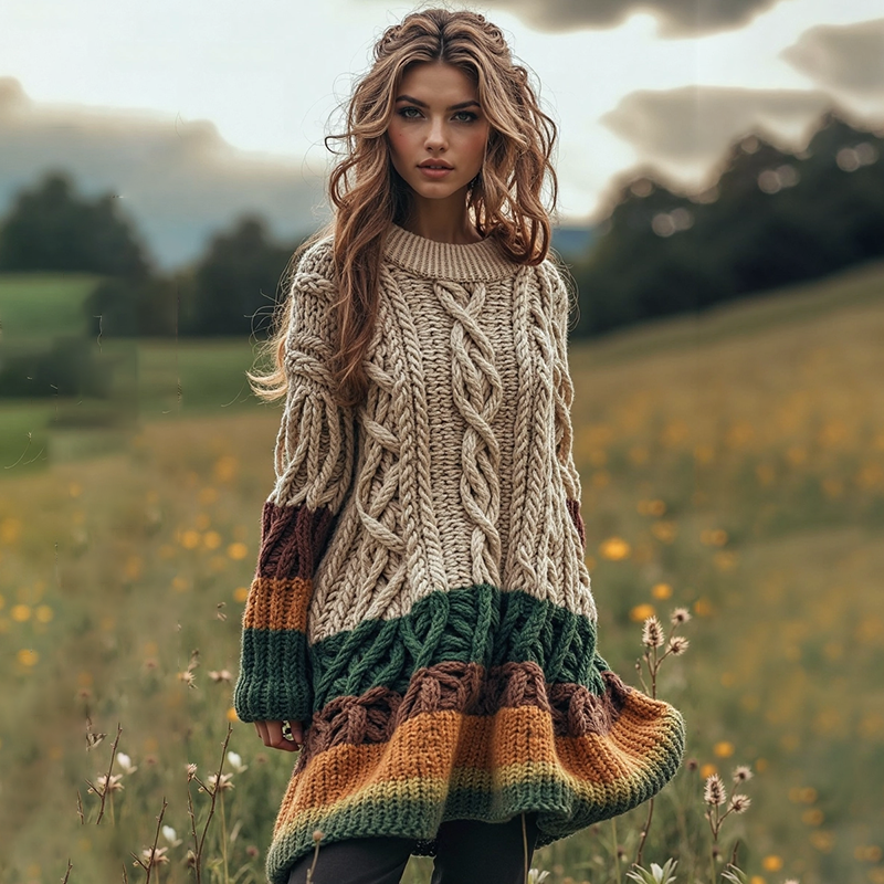 Gracefully Designed Sweater