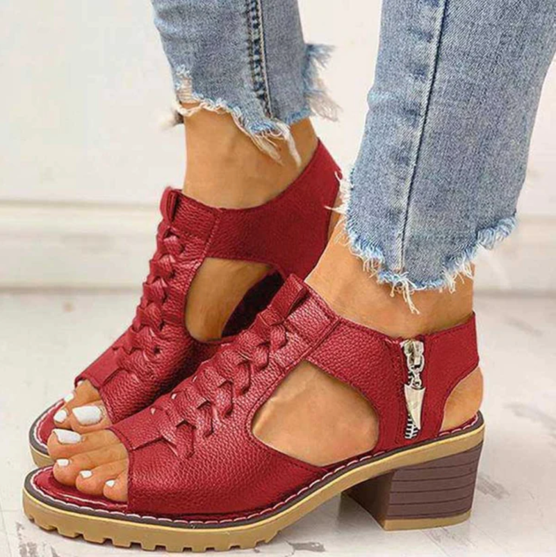 Vintage Inspired Orthopedic Sandals
