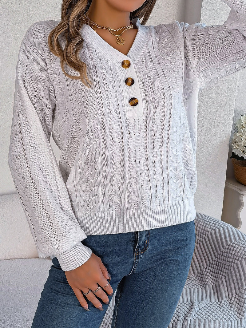 Gracefully Designed Sweater